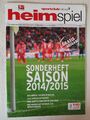 heimspiel Das Stadionmagazin SC Freiburg Sonderheft Saison 2014/2015