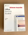 Microsoft Office Home & Student 2019 1 PC/Mac ML  ESD-Key per eMail Dauerlizenz