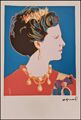 ANDY WARHOL * Queen Margrethe II of Denmark * signed lithograph*limited # 34/100