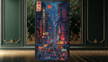 Asiatisch Japan Straße Nacht Wandbild Bild Leinwand