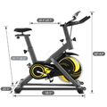 Heimtrainer Hometrainer Fahrrad Indoor Cycle mit 13kg Schwungmasse bis 150 kg DE