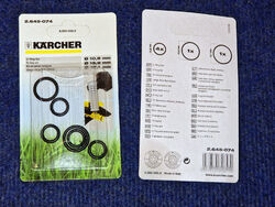 Kärcher• O-Ring Set • 2.645-074 •Dichtungen • 2 Stück •NEU+OVP  ⤜(◔‿◔)⤏