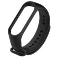 Armband Ersatz in Schwarz für Xiaomi Mi Band 2 Fitness Sport Tracker