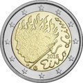 Finnland 2 Euro Gedenkmünze Sondermünzen 2016 ST 90. Todestag Eino Leino lose