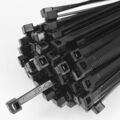 Kabelbinder Farbe schwarz, 100 mm bis 780 mm | Staffelpreise | EU-Qualität