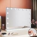 Hollywood Spiegel mit Beleuchtung Schminkspiegel LED Kosmetikspiegel Touch DHL