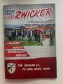Stadionheft, Fanzine, Zwicker, FSV Zwickau- FC Carl Zeiss Jena