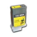 PFI-102 MBK 130ml Tintenpatrone hochwertig aufgearbeitet