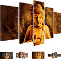 Buddha Wandbilder Bilder auf Leinwand Buddhismus der Erwachte