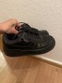 nike air force 1 schwarz