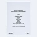 BTS RM [INDIGO] Album Post Card Edition WEVERSE QR Guide+Lyric Book+32Karte+Foto