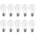 10 x LED Glühbirne Leuchtmittel E27 10 Watt Birnenform Warmweiss 3000 K