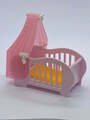 Playmobil Babybett rosa - Babyzimmer Zubehör - 9192