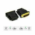 24+1 Pin Stecker Auf Hdmi 19 Pin Buchse Hd Pc Monitor Display Adapter Dvi-D ˇ