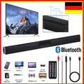 Bluetooth Soundbar Wireless 4 Lautsprechersystem Surround TV Heimkino System DE