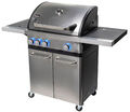 ACTIVA SILVER STAR 400 Gasgrill Grillwagen Edelstahl 4 Brenner Gas Grill