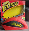 Mattel Games UNO Extreme!, Uno Kartenspiel für die Familie, mit Kartenwerfer