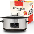 Crockpot Sizzle & Stew Digital Slow Cooker | 6,5 L (8+ Personen) | Abnehmbare in