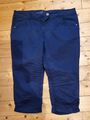 Tom Tailor Caprihose Gr. 44 Tapered Relaxed in Marine Blau