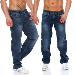 Big Seven Morris Sapphire Blue Comfort Fit Herren Jeans Hose