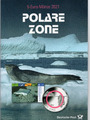 5 Euro Polare Zone BRD 2021  Set - Alle Prägestätte + 2 Briefmarken 