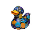 Flower Garden Art Duck Kunstobjekt Kunstskulptur Dekofigur Unikat von Ion