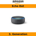 Amaon echo dot 3. Generation Intelligenter Lautsprecher mit Alexa, Anthrazit