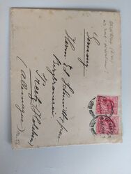 Schiffsbrief Western  Australia (ca. 1910 von Freemantle nach Preetz)