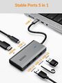 IDsonix Multiport USB-C Hub zu Typ C USB 3.0 4K HDMI Adapter Für PC Macbook