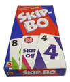 Mattel Skip Bo Rot Blau Ausgabe Kartenspiel Familienspiel komplett