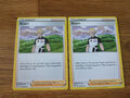 Pokemon Karten 2x Stuart 158/192