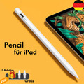 Stift Pencil Pen für 2018-2022 Apple iPad 7/8/9 Generation Palm Rejection Weiß