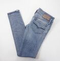 Diesel Damen Jeans Matic W27 L34 27/34 blau hellblau stone tapered Stretch A100