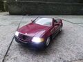 1:18 LED (Xenon) Mercedes Benz 500 SL R129 Batterie im Kofferraum 9V Block