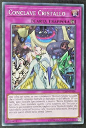 CONCLAVE CRISTALLO  Comune in Italiano  FLOD/MP19 YUGIOH