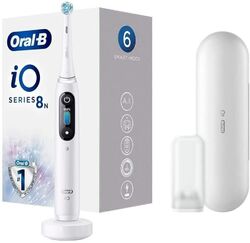 Oral-B iO Series 8N Elektrische Zahnbürste - White Alabaster
