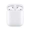 APPLE AirPods mit Ladecase (2. Generation), In-ear Kopfhörer Bluetooth Weiß NEU