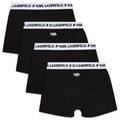 Karl Lagerfeld Boxershorts Trunks 2er Set schwarz Logo Größen 8-16 Jahre
