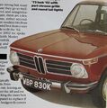 Original BMW 1602 2002 & TURBO Best Buy Magazin Artikel 