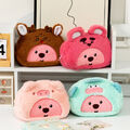 New Arrival Plush Loopy Pencil Case Available In Pig-nose Beaver Ugly Fish