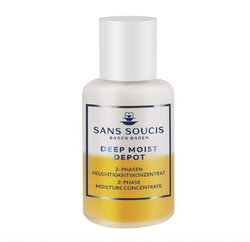 (770,00€/1l) Sans Soucis Deep Moist Depot 2-Phasen Feuchtigkeitskonzentrat 50ml