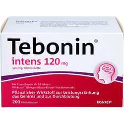 Tebonin intens 120 mg Filmtabletten zur..., 200 St. Tabletten 3379106