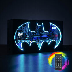 LED Licht Kit für DC Batcave Shadow Box Compatible with Lego 76252 Fernbedienung