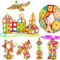 110 Teile Magnetische Bausteine Magnetspielzeug Magneten Kinder für Geschenk