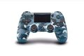 PS4 - Original Wireless DualShock 4 Pad #Camouflage Blue V2 [Sony] Top Zustand