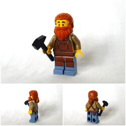 LEGO® Minifiguren aus 21325 Medieval Blacksmith / Mittelalterliche Schmiede NEU
