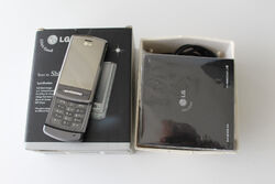 LG  Shine KE970 - Silber (Ohne Simlock) Smartphone Handy Schiebehandy Slider