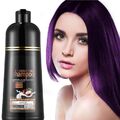 Coconut Oil Hair Dye Shampoo 16.9 Fl Oz 500ML For Men & Women Herbal Ingredient