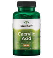 Swanson Caprylsäure 600mg 60 Softgels