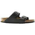 Hausschuhe Birkenstock Arizona Schwarz Birko Flor 051793 Sandalen Unisex